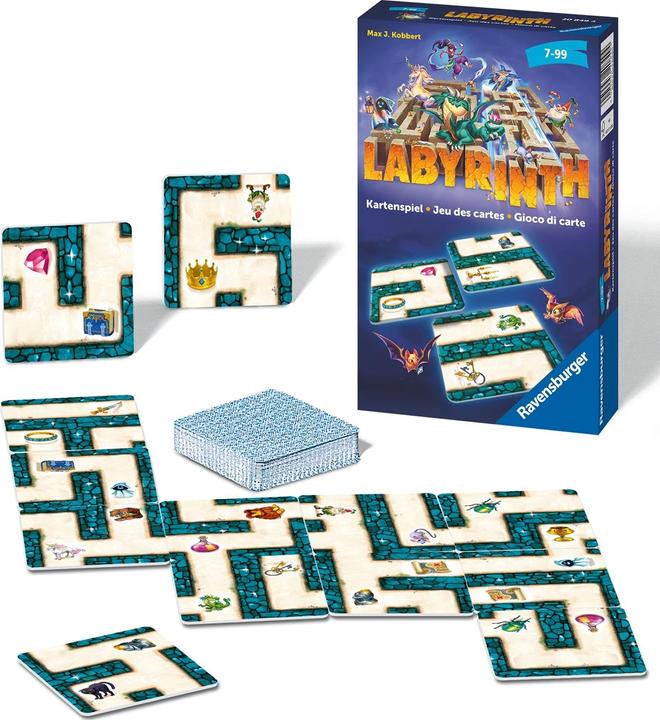 Produktbild Ravensburger Labyrinth Kartenspiel (Deutsch, Französisch, Italienisch)