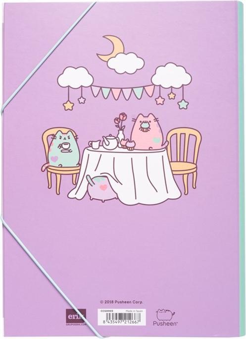 Produktbild Pusheen Universell einsetzbar sind Ordner zur Aufbewahrung von Dokumenten (1 x)