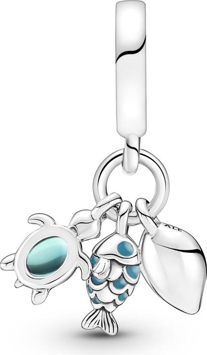 Image du produit Pandora Poisson Crapaud de mer Coquille (Argent 925, Émail)