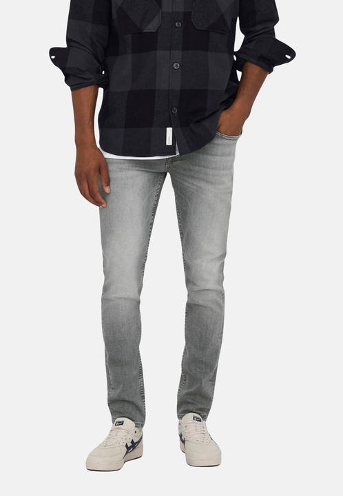 Produktbild Only & Sons ONSLOOM SLIM GREY NOOS Slim Fit Jeans (W29/L34)