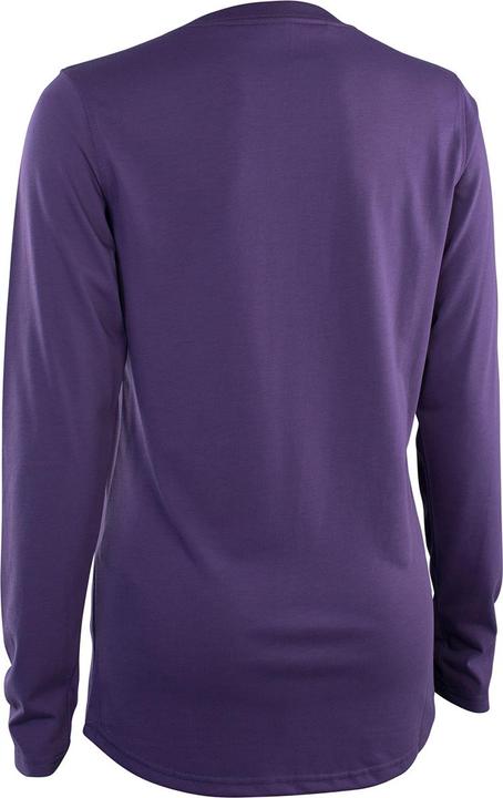Actual product image ION Bike Tee S Logo LS DR women - dark-purple (36, S)