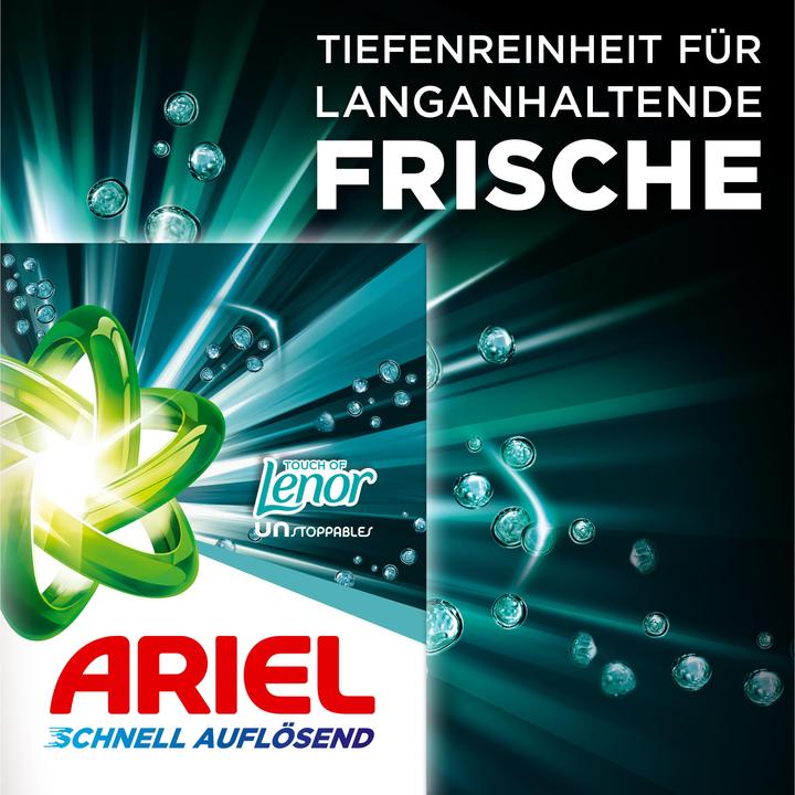 Productafbeelding Ariel Pulver Touch of Unstoppables - 3.96KG 72WL (72 Wascycli, Waspoeder)