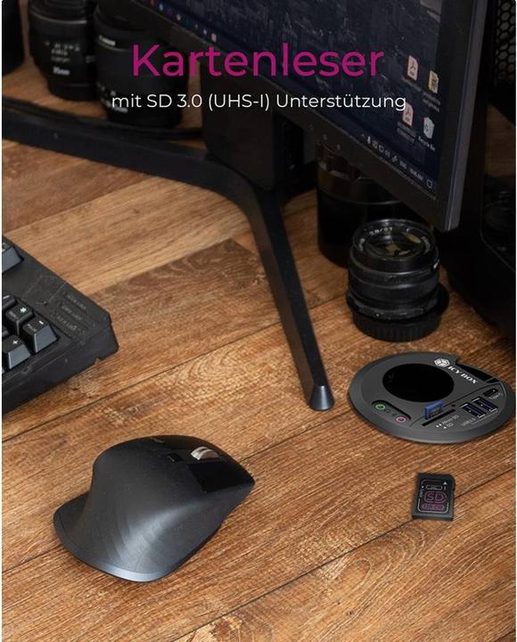 Produktbild Icy Box IB-HUB1430-CR (USB-C, 3 Ports)