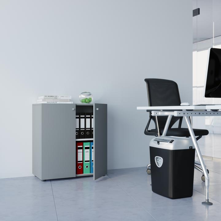 Actual product image VCM Wood office furniture filing cabinet Lona 2-fold hinged doors (70 x 39 x 74 cm)