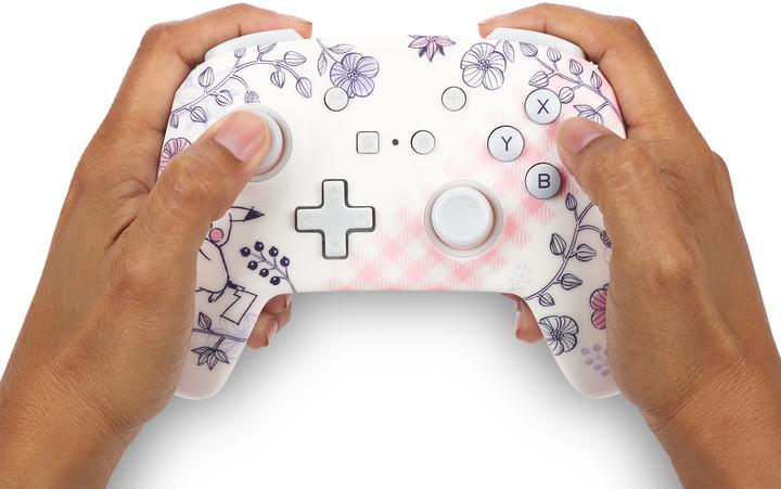 Image du produit PowerA Enhanced Wireless Controller Pikachu Garden (Switch OLED, Switch Lite, Switch)
