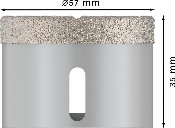 Actual product image Bosch Professional Zubehör PRO Core Cutter dry X-Lock, 57 x 35 mm (57 millimetres)