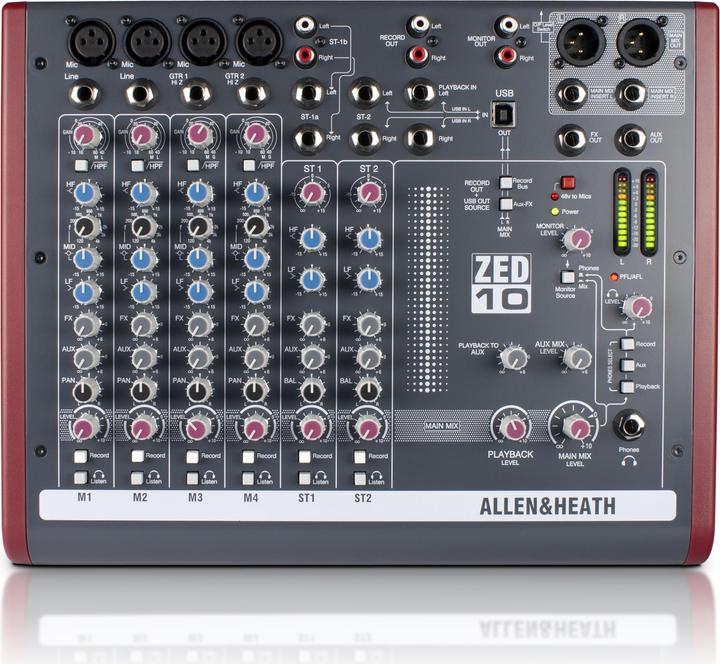 Produktbild Allen & Heath Zed-10 (Studio- und Livemixer)