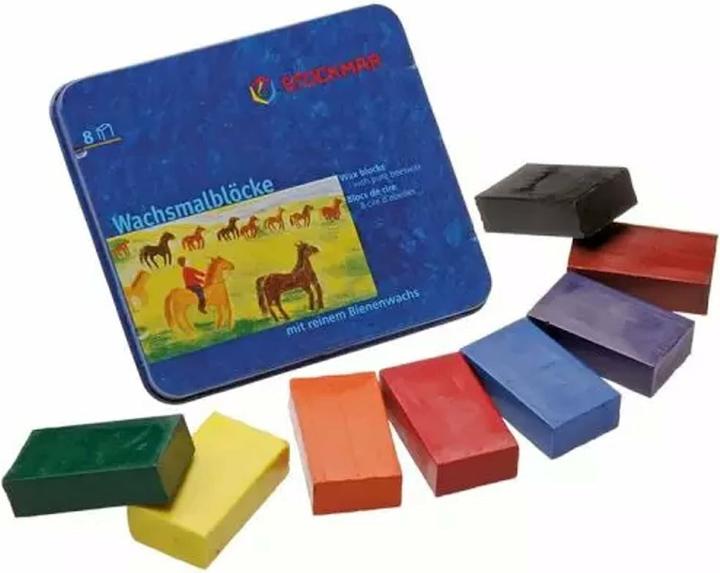 Stockmar Wachsmalblock (Sortiert, Mehrfarbig, 8 x)