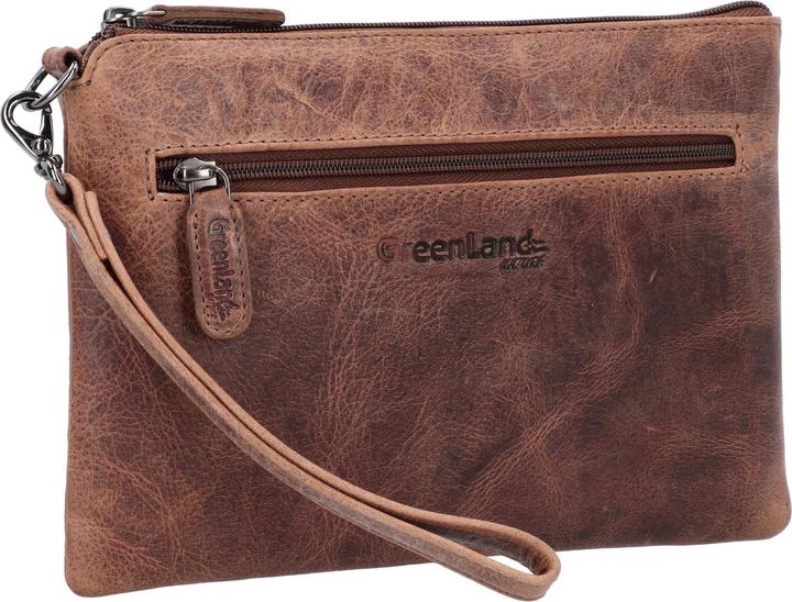 Immagine prodotto Greenland Nature Borsa Montana da uomo con protezione RFID in pelle 26 cm