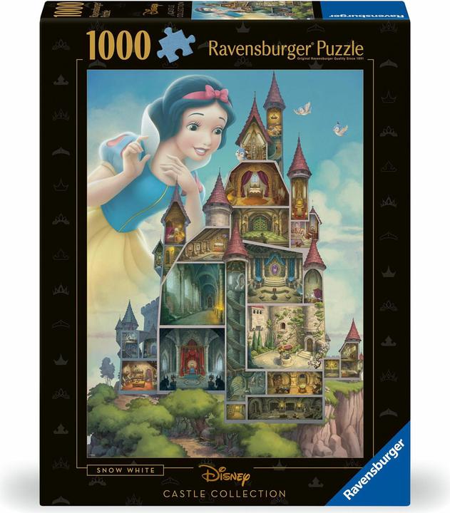 Ravensburger Puzzle 12000257 - Snow White - 1000 Teile Disney Castle Collection Puzzle für (1000 Teile)