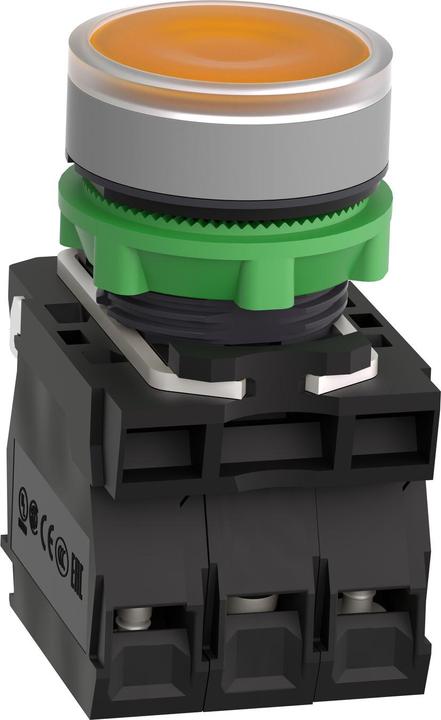 Produktbild Schneider Electric Leuchtdrucktaster, kompl, Kunststoff, XB5AW35B5C0