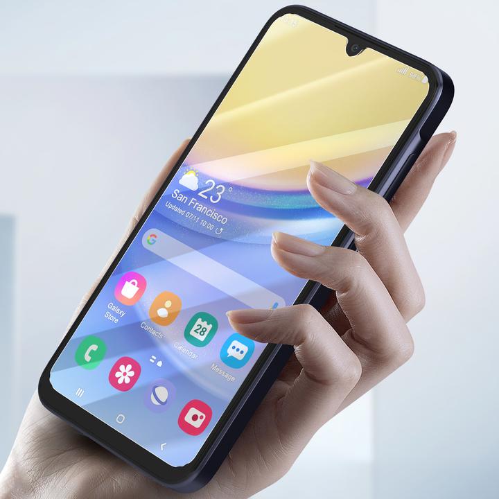 Produktbild Mayaxess CrystalGuard Bildschirmfolie (1 Stück, Samsung Galaxy A15)