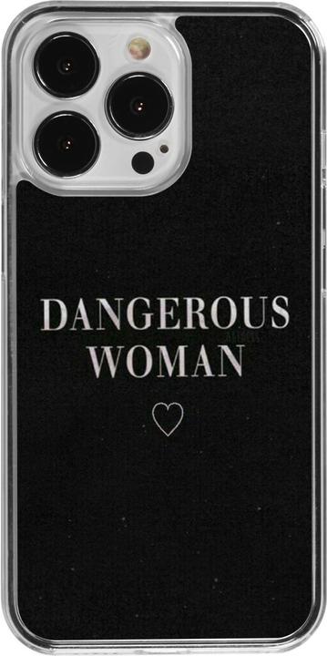 Actual product image PhoneLook Cover transparent Dangerous woman (Apple iPhone 13 Pro)