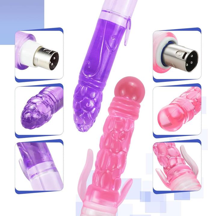 Produktbild Segook Automatische Stossmaschine mit 6 Dildo-Aufsätzen