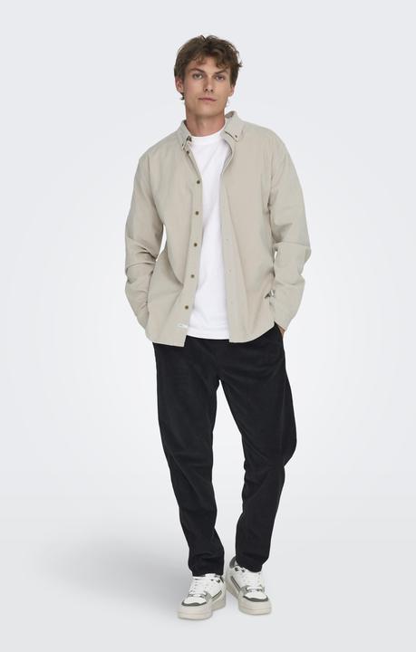 Produktbild Only & Sons Onsmichael 18w Reg Cord Stretch Ls Noos (XS)