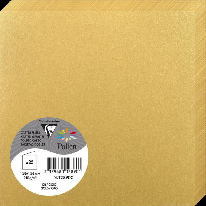 Produktbild Pollen Doppelkarte (210 g/m², 25 x, 135 x 135 mm)