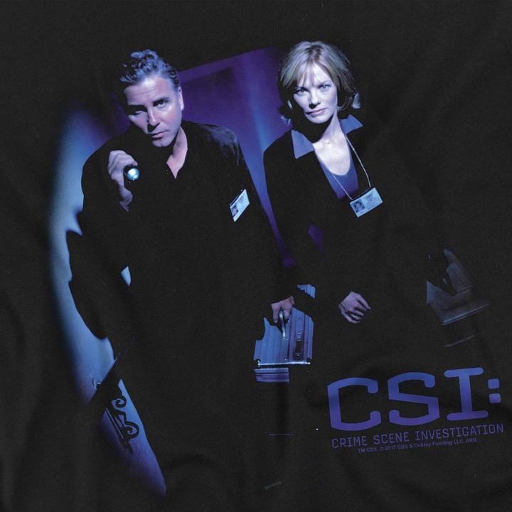 Actual product image Csi: NY Mens At the Scene T-Shirt (4XL)