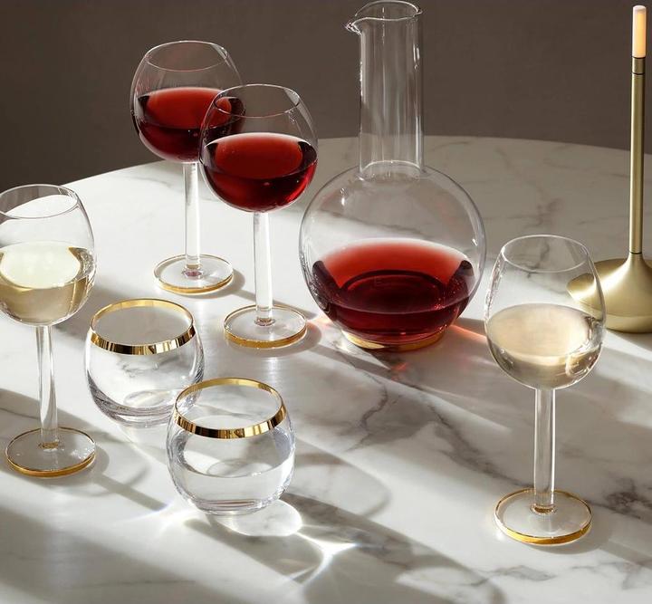 Image du produit LSA 2er Set Luca Coupe Glas 200ml - gold (2 dl, 1 x, Verres à apéritif)
