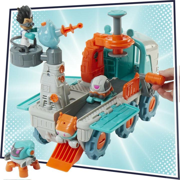 Actual product image Hasbro Pj Masks Romeo'S Bot Builder Playset