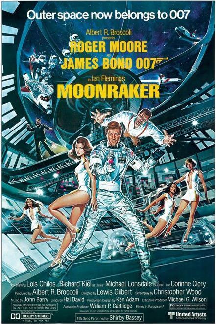 Pyramid James Bond set Moonraker (61 x 91 cm)