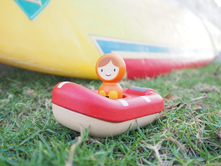 Produktbild Plantoys Küstenwachboot