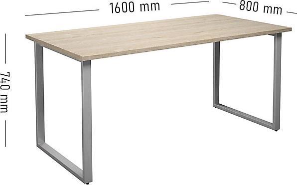 Actual product image kaiserkraft DUO-O multi-purpose desk (1600 x 800 x 740 mm)