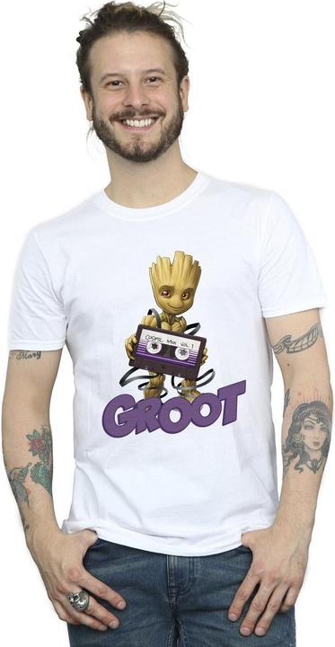Immagine prodotto Guardians of the Galaxy Groot Casette Maglietta Uomo (4XL)
