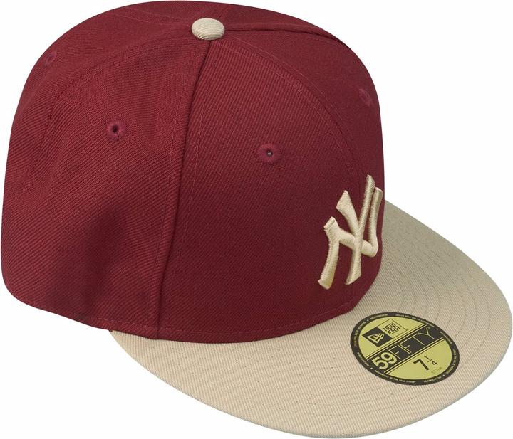 Produktbild New Era 59Fifty New York Yankees Cardinal