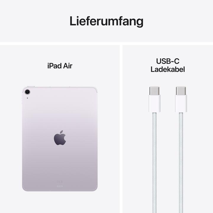 Productafbeelding Apple iPad Air 11 2025 (M3) (5G, 11", 512 GB, Paars)