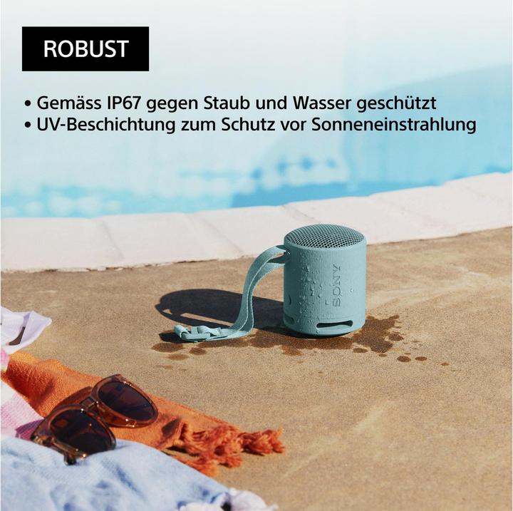 Productafbeelding Sony SRS-XB100 (16 h, Oplaadbare batterij)