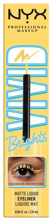 Actual product image NYX Professional Make-Up Vivid Brights (02 Had Me At Yellow)