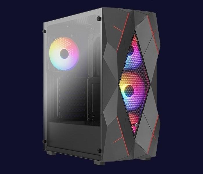 Produktbild AeroCool Volcan-G-BK-v1 (mATX, ATX, Mini-ITX)