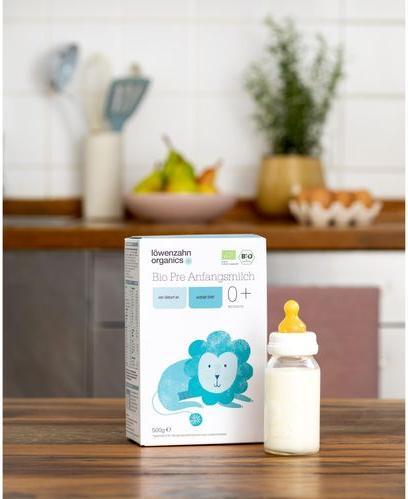 Produktbild Löwenzahn Organics Bio Pre Anfangsmilch (500 g, ab Geburt)