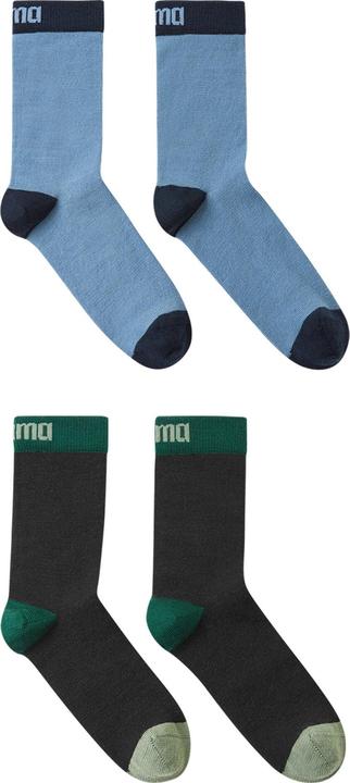 Image du produit Reima Kinder Socken 2er Pack Parit Ocean (lot de 2, 30 - 33)