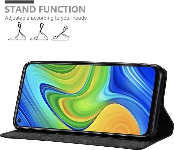 Immagine prodotto Cadorabo Copertina magnetica invisibile del libro (Xiaomi Redmi Note 9)