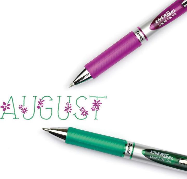 Produktbild Pentel Gelschreiber EnerGel Xm (Silber, Grün, 1 x)