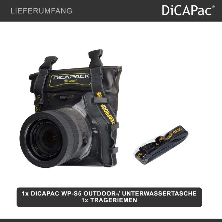 Image du produit DiCAPac Wp-S5 (Sac à bandoulière pour appareil photo, 1 l)
