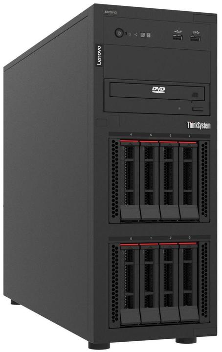Lenovo ThinkSystem ST250 V3, 2.6 GHz, E-2468, 32 GB, DDR5-SDRAM, 800 W, Tower (32 GB, Tower Server)