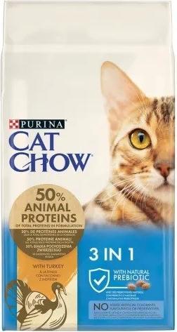 Produktbild Purina CAT CHOW Adult Special Care 3in1 Turkey 15kg (Senior, 1 Stk., 15000 g)