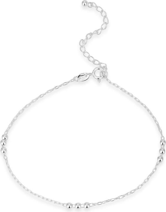 Leyda Fusskette Kugel (Silber 925, 27 cm)