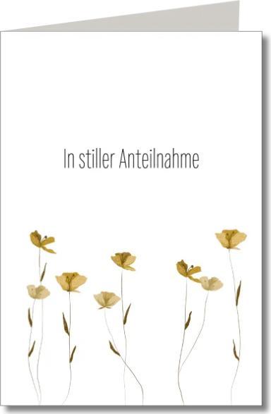 Produktbild Keitcards Trauerkarte in stiller Anteilnahme (1 Stk.)