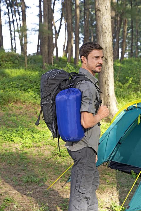 Produktbild Bestway 2-in-1-Schlafsack Wanderlite™ mit integrierbarer, aufblasbarer Isomatte 203 x 75 x 9 cm (198 cm)