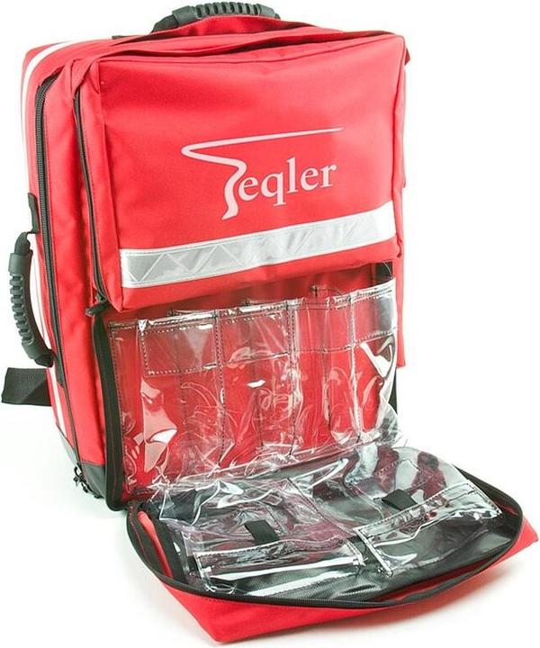 Produktbild Teqler Notfallrucksack O2 XL, rot, leer