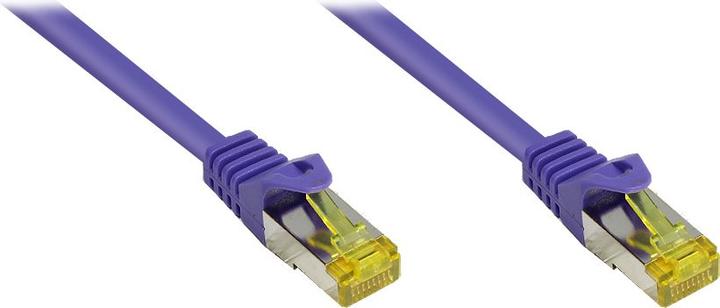 Immagine prodotto Good Connections Cavo patch RJ45 con cavo grezzo Cat.7 e protezione a scatto (RNS®), S/FTP, PiMF, senza alogeni (S/FTP, CAT7, 3 m)