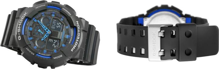 Actual product image G-Shock Ga-100-1a2er (Digital watch, 55 mm)