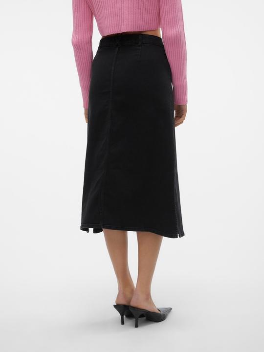 Image du produit Vero Moda VMNELLY HR BUT CALF DENIM SKIRT Jupe en jean (XS)
