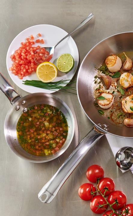 Actual product image de Buyer Alchimy (24 cm, Frying pan, Stainless steel)