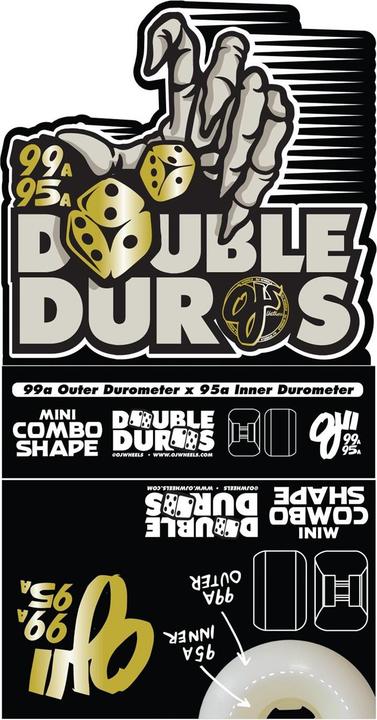 Actual product image Oj`s 99A/95A Double Duro Mini Combo (58 mm)