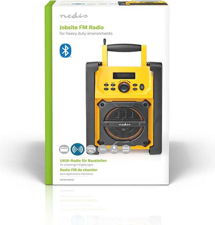 Produktbild Nedis FM-Radio RDFM3100YW (FM, Bluetooth)