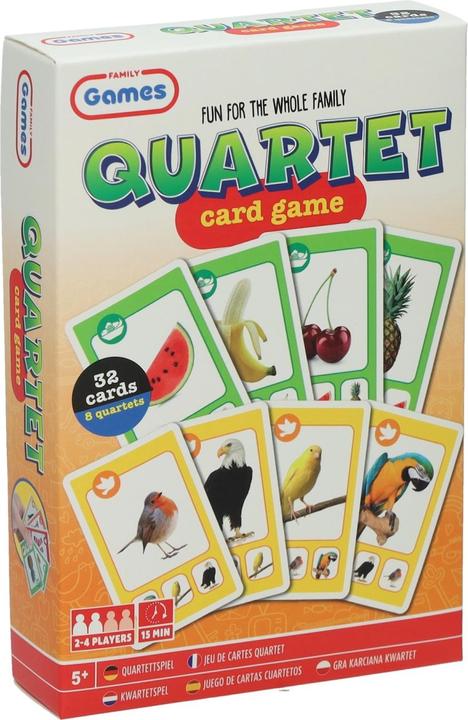 Actual product image Quartet game